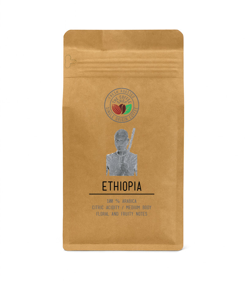 Cafea Proaspăt Prăjită The Coffee Shop Ethiopia - 100% Arabica