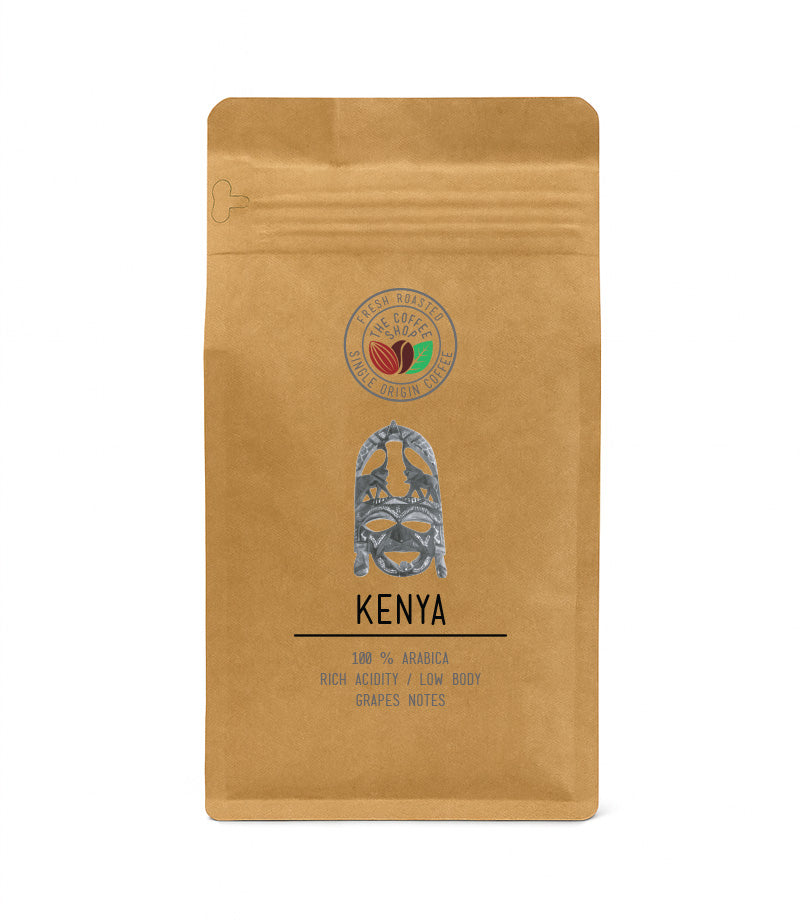 Cafea Proaspăt Prăjită The Coffee Shop Kenya - 100% Arabica